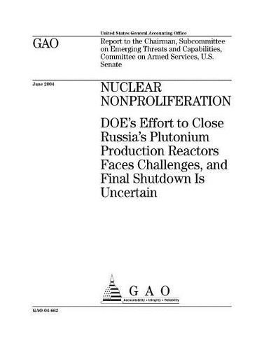 Gao-04-662 Nuclear Nonproliferation