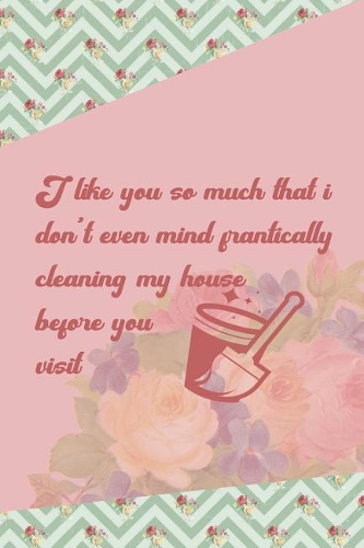 I Like You So Much That I Don't Even Mind Frantically Cleaning My House Before You Visit