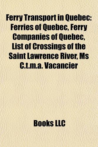 Ferry Transport in Quebec