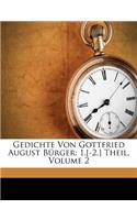 Gedichte Von Gottfried August Bürger