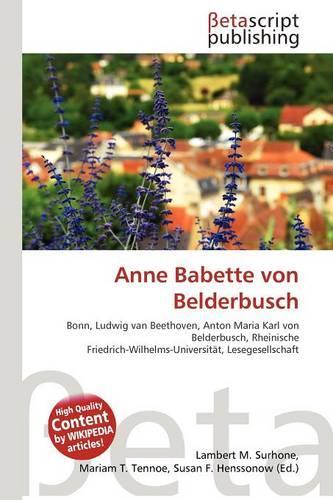 Anne Babette Von Belderbusch