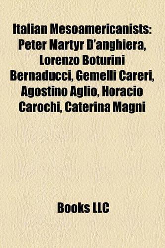 Italian Mesoamericanists