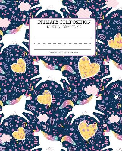 Primary Composition journal grades k-2 creative story 7.5 x 9.25 in