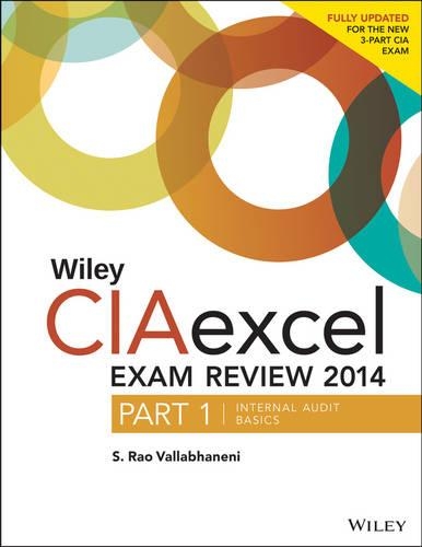 Wiley CIA Exam Review + Test Bank + Focus Notes, Internal Audit Basics