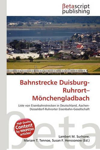 Bahnstrecke Duisburg-Ruhrort-M Nchengladbach