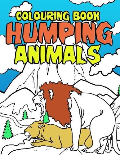 Humping Animals Adult Colouring Book