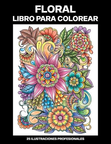 Floral Libro para Colorear