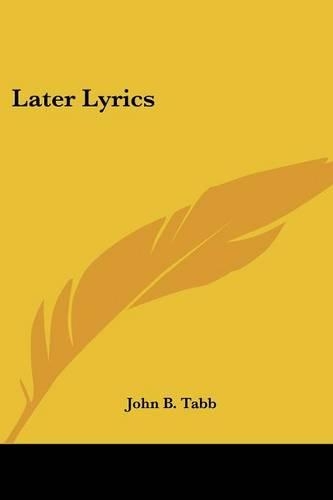Later Lyrics