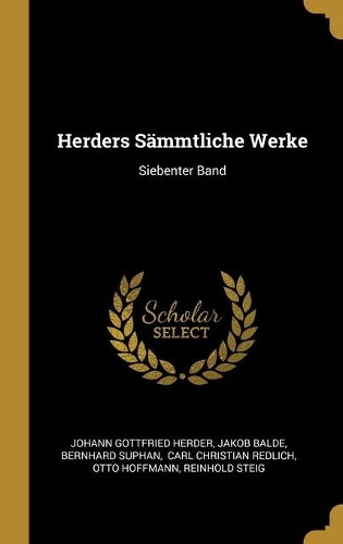 Herders Sämmtliche Werke