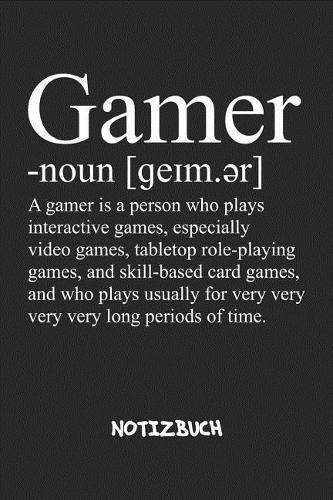Gamer NOTIZBUCH