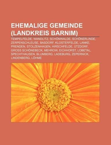 Ehemalige Gemeinde (Landkreis Barnim)