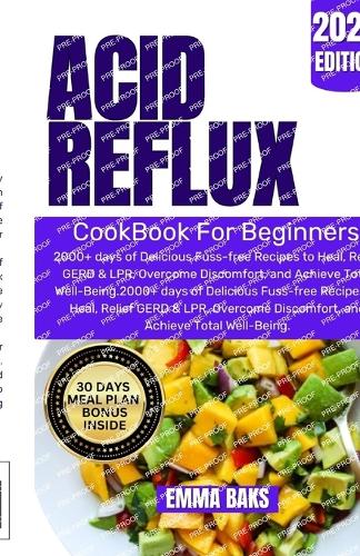Acid Reflux Cookbook for Beginners