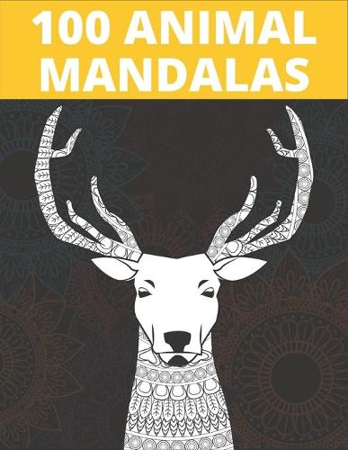 100 Animal Mandalas Coloring