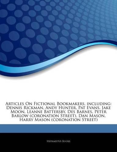 Articles on Fictional Bookmakers, Including