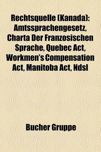 Rechtsquelle (Kanada)