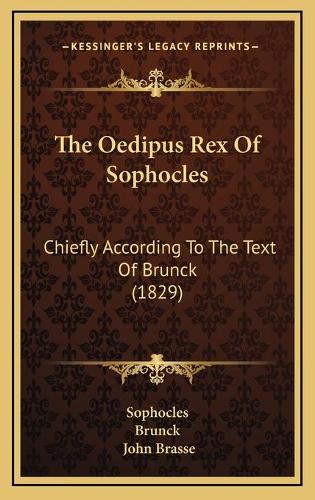 The Oedipus Rex Of Sophocles