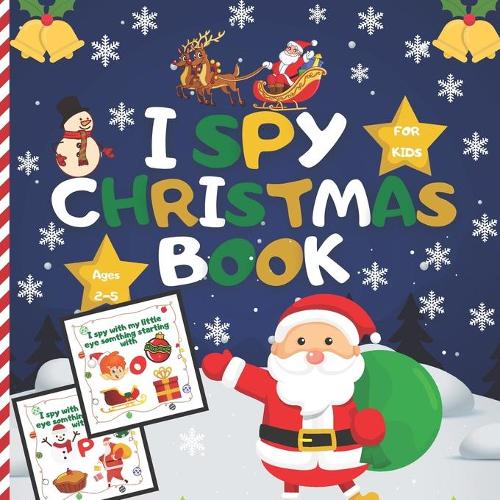 I spy christmas book For Kids Ages 2-5