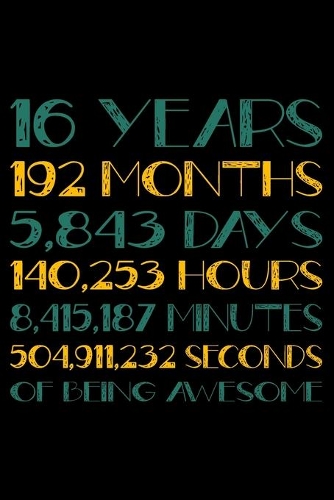 16 Years Of Being Awesome