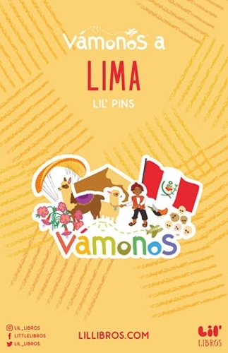 VÁMONOS Lima Enamel Pin