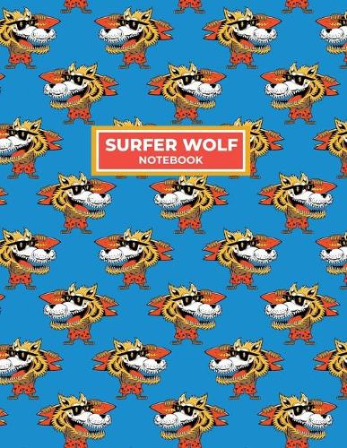The Surfer Wolf Notebook