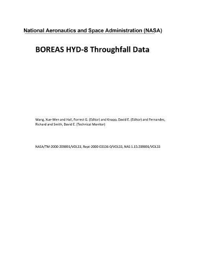 Boreas Hyd-8 Throughfall Data