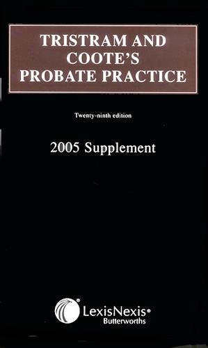 Tristram and Coote's Probate Practice Supplement