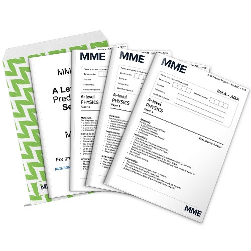 A Level Physics Predicted Papers 2023 - AQA - 3 Pack