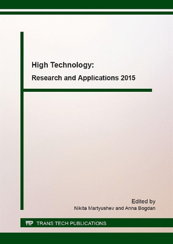High Technology: Research and Applications 2015