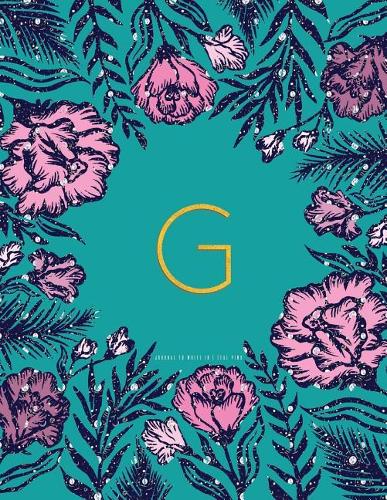 G Journal to Write in - Teal Pink