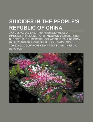 Suicides in the People's Republic of China