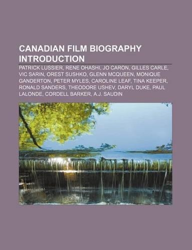 Canadian Film Biography Introduction