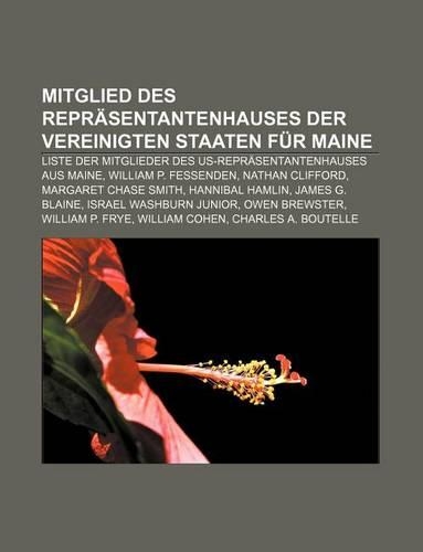 Mitglied Des Reprasentantenhauses Der Vereinigten Staaten Fur Maine