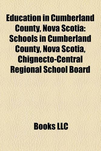 Education in Cumberland County, Nova Scotia