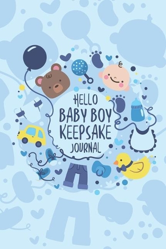 Hello Baby Boy Keepsake Journal
