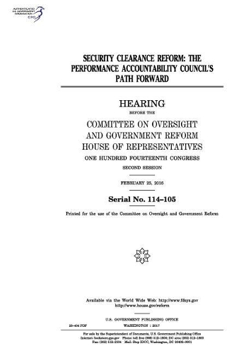 Security clearance reform