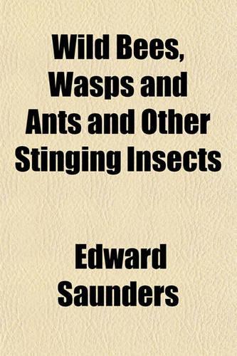 Wild Bees, Wasps and Ants and Other Stinging Insects