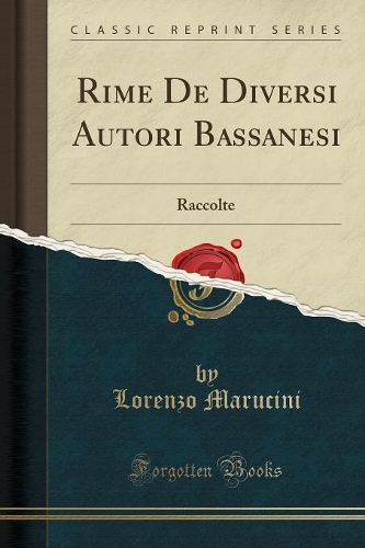 Rime de Diversi Autori Bassanesi