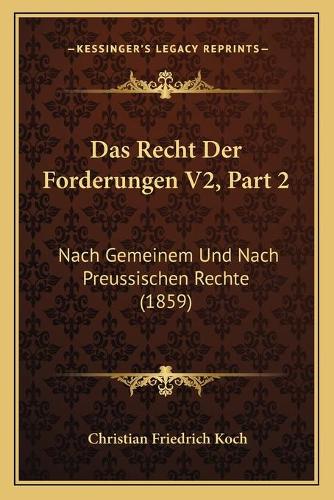 Das Recht Der Forderungen V2, Part 2