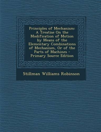 Principles of Mechanism