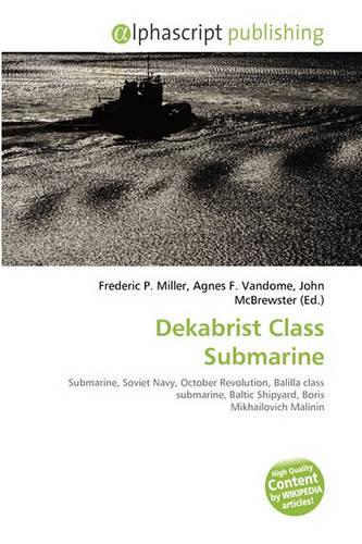 Dekabrist Class Submarine