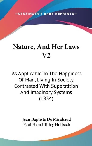 Nature, And Her Laws V2