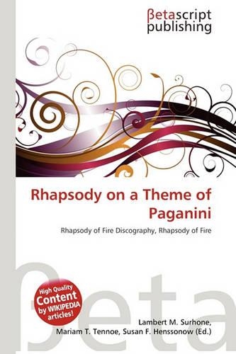 Rhapsody on a Theme of Paganini