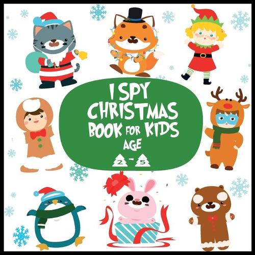 I spy christmas book for kids age 2-5
