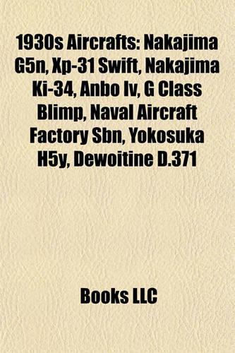 1930s Aircraft Introduction