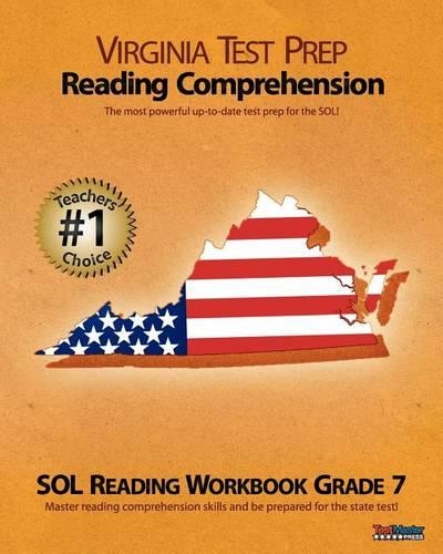 Virginia Test Prep Reading Comprehension Sol Reading Workbook Grade 7