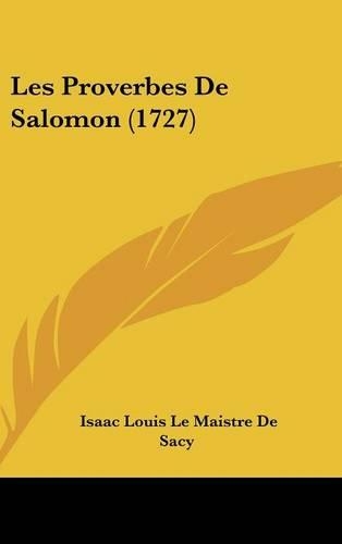 Les Proverbes De Salomon (1727)