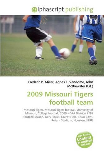 2009 Missouri Tigers Football Team