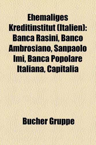 Ehemaliges Kreditinstitut (Italien)
