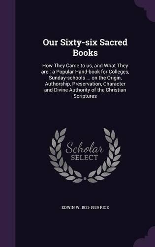 Our Sixty-Six Sacred Books