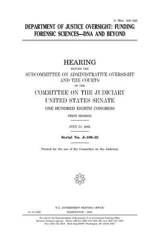 Department of Justice Oversight